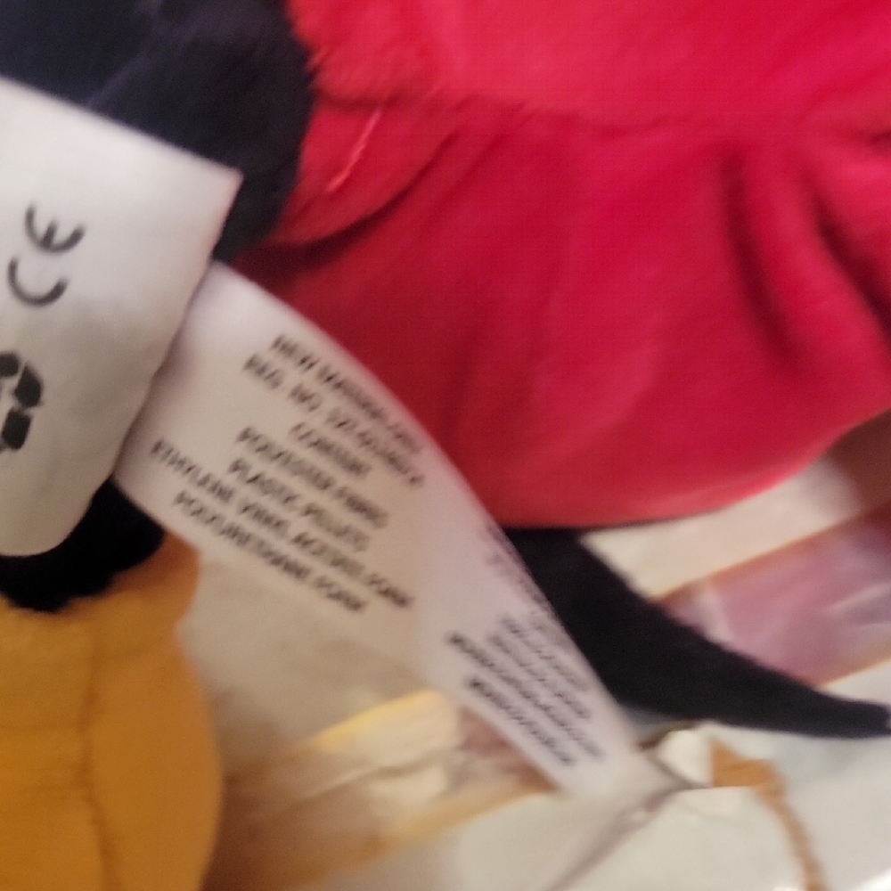 Disney Plush with Red, Yellow, and Black Accents - Picture 12 of 12
